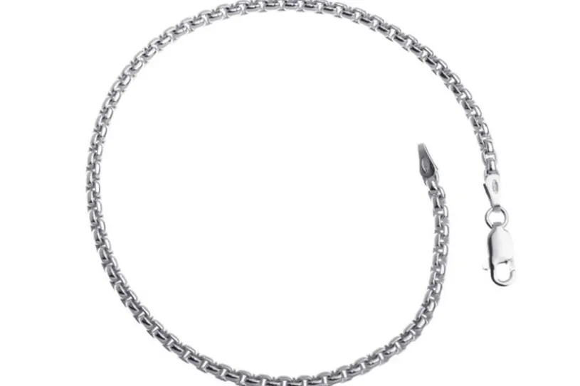 Veneziakette Armband rund 2,7mm - 925 Silber