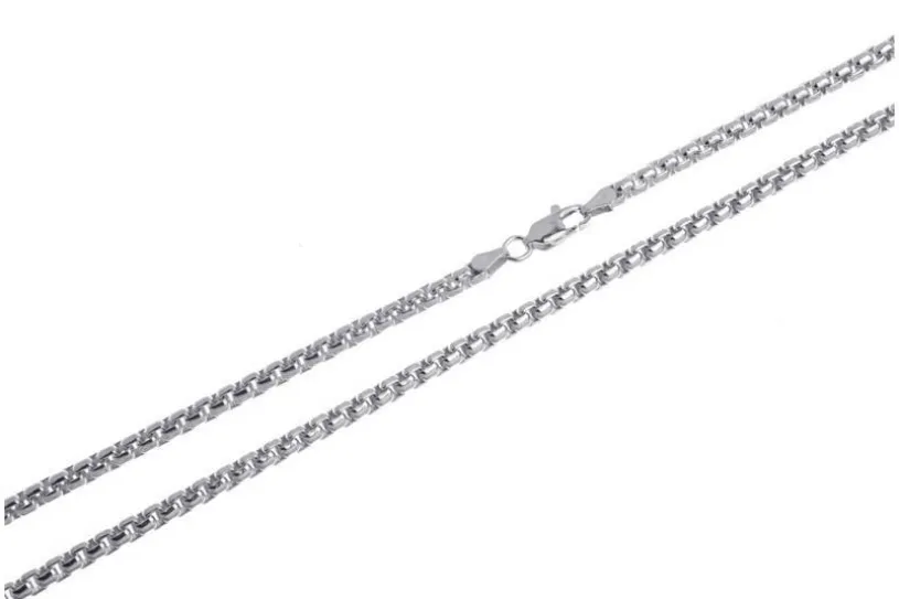 Veneziakette rund 3,7mm - 925 Silber