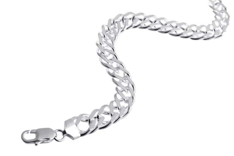 Zwillingspanzerkette Armband 11mm